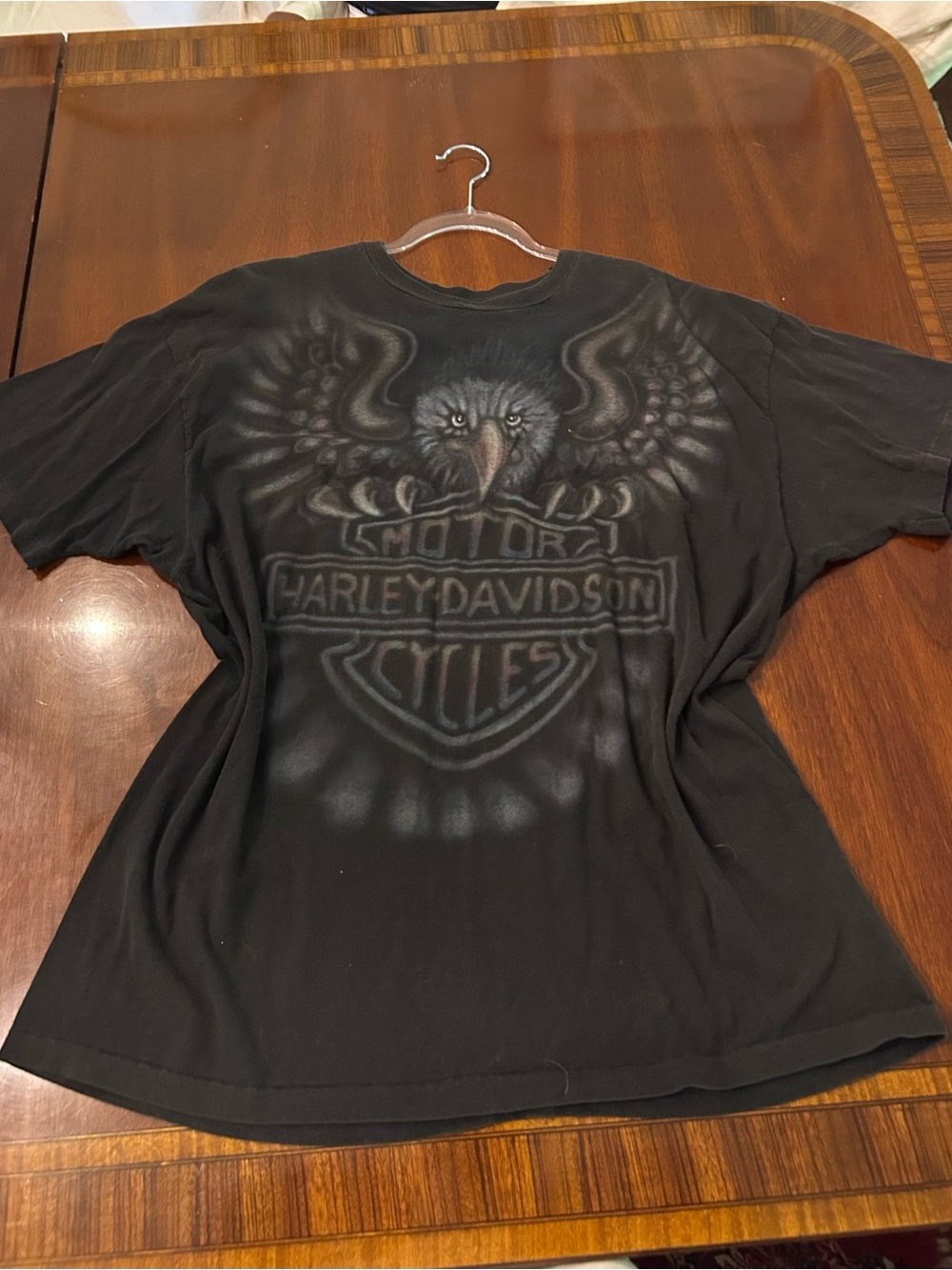 Hanes Black Eagle Graphic Short Sleeve Tee - Men